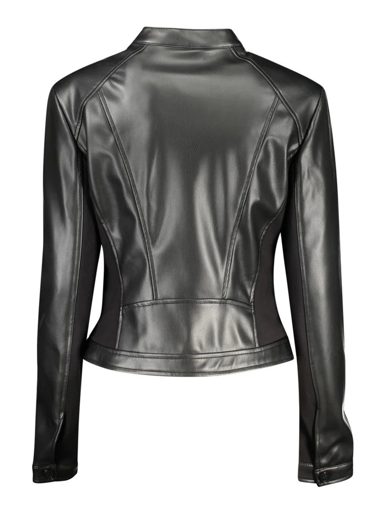 Black Polyurethane Women's Jacket alternative