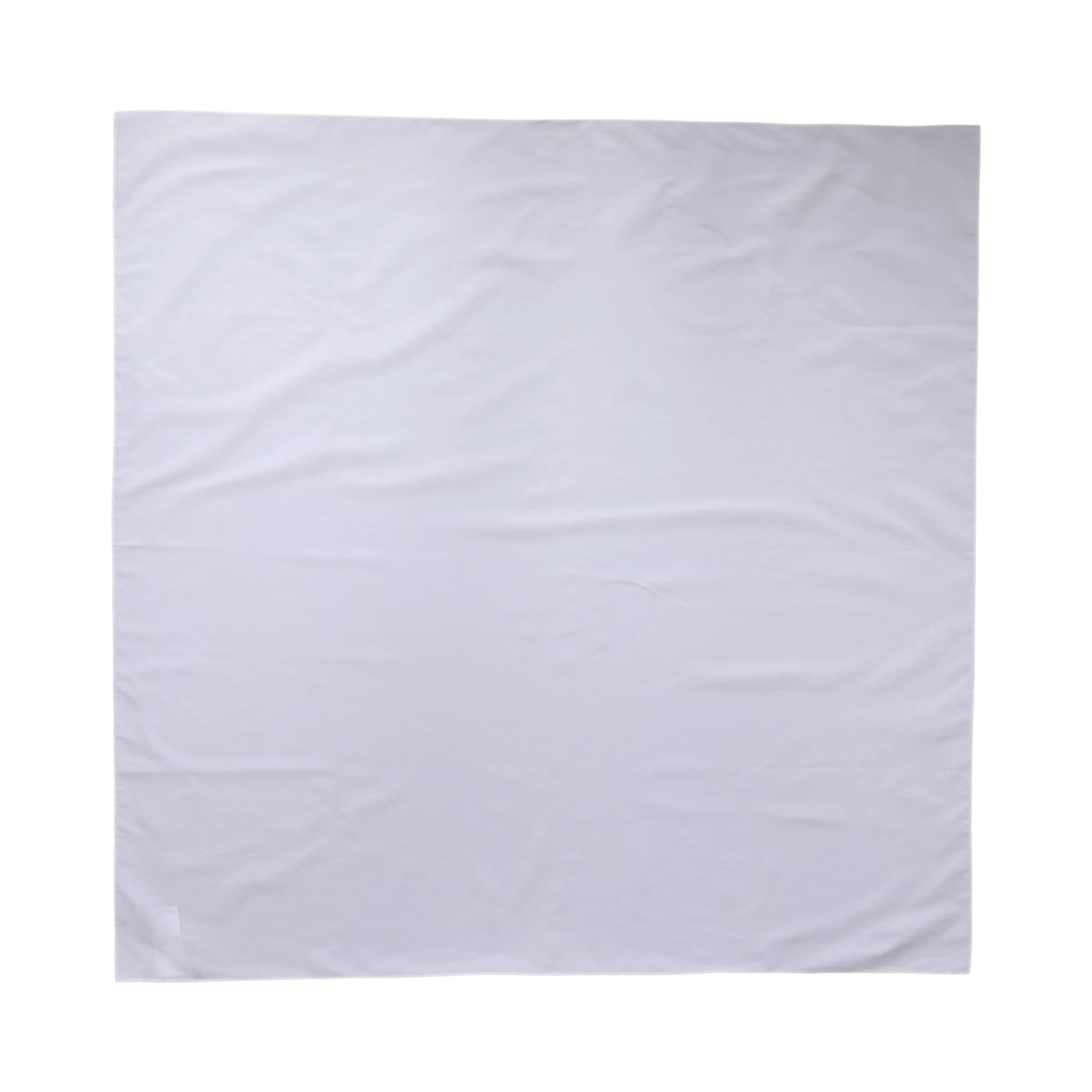 White Cotton Wrap Square Shawl Stole 91cm x 90cm  Scarf