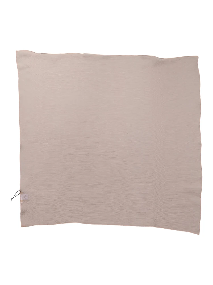 Peach Silk Square Foulard Neck Wrap 64.5cm x 62.5cm Scarf alternative