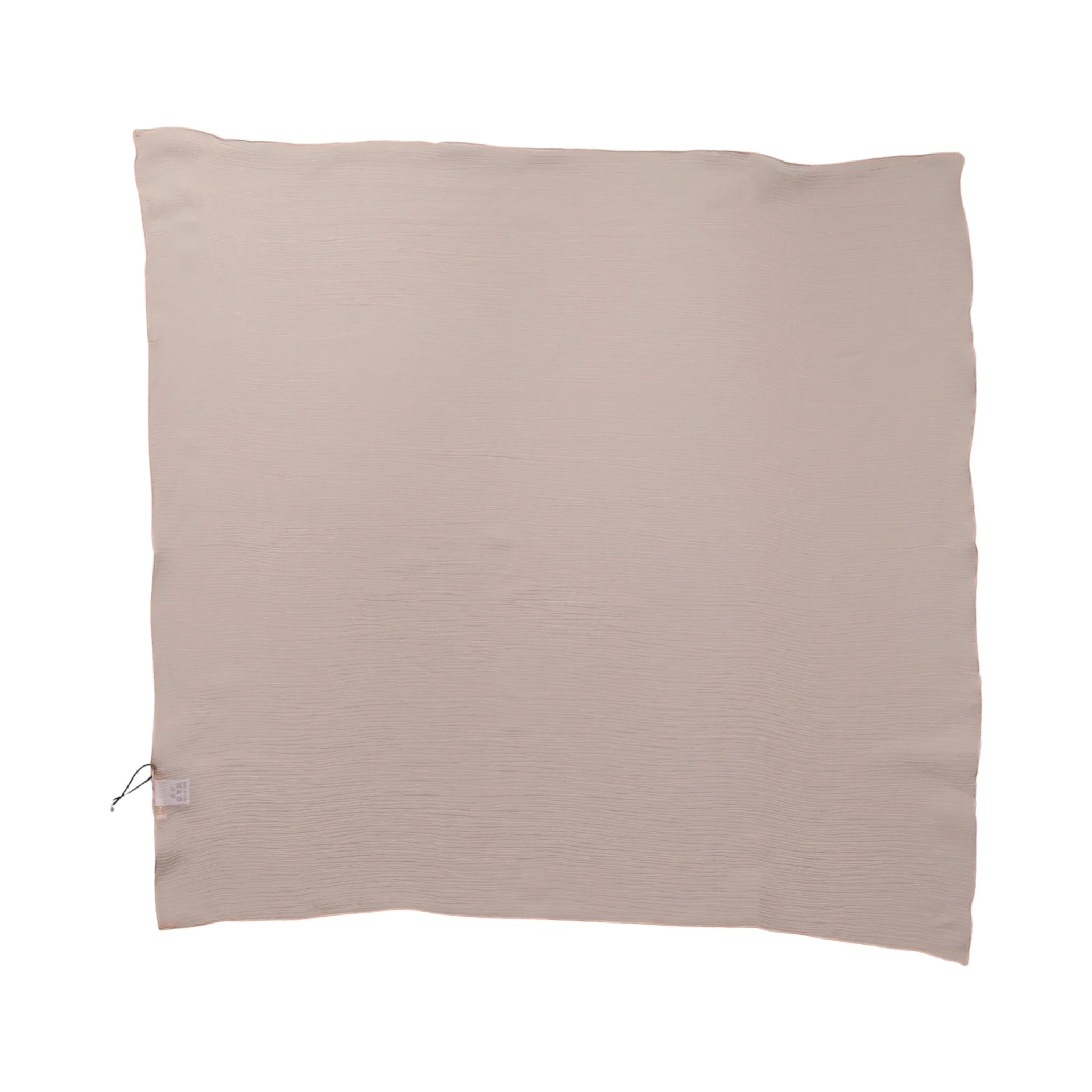 Peach Silk Square Foulard Neck Wrap 64.5cm x 62.5cm Scarf