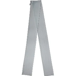 Light Blue Silk Sash Wrap Foulard 294.5cm x 19cm Scarf