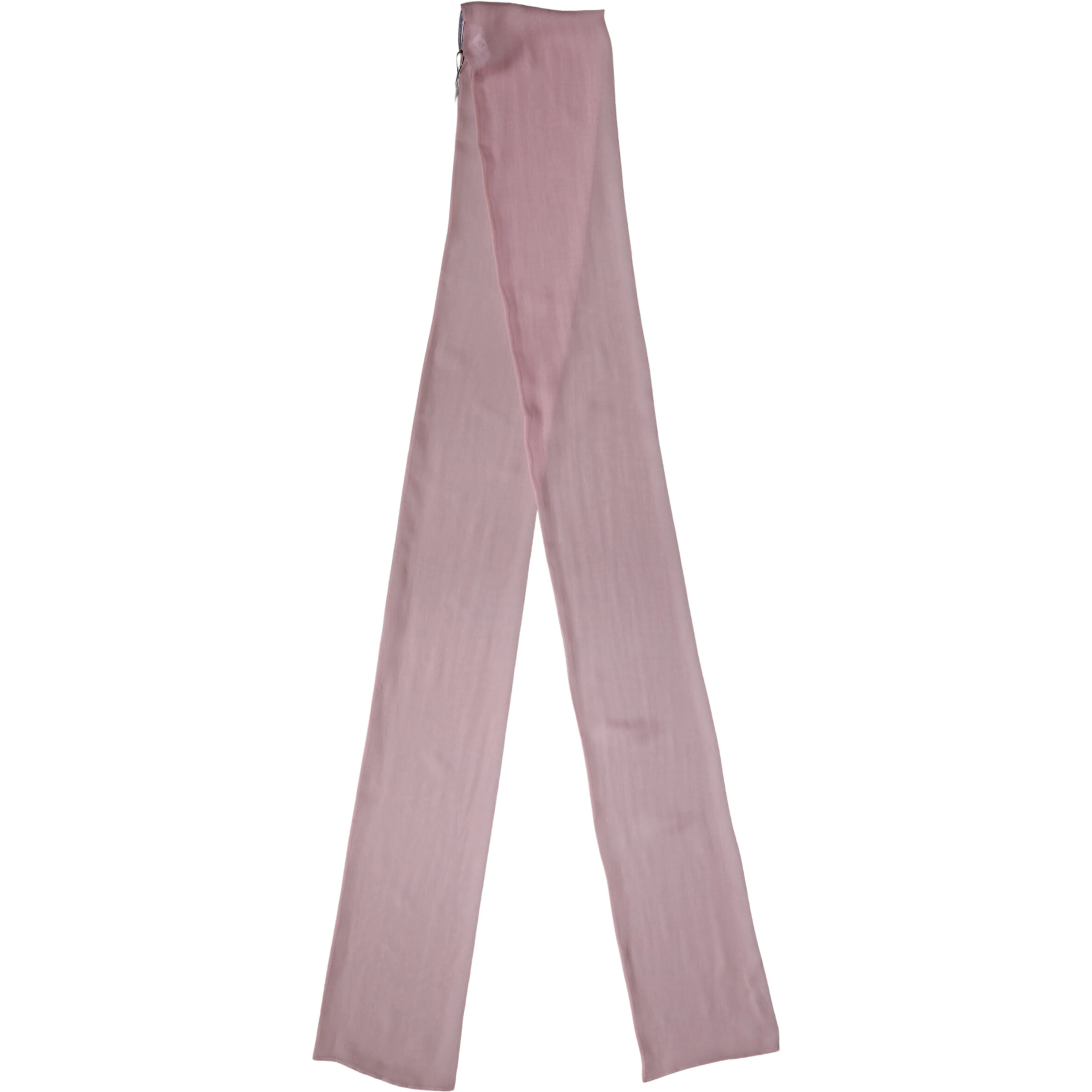 Pink Silk Sash Wrap Shawl Foulard 291cm x 19cm Scarf