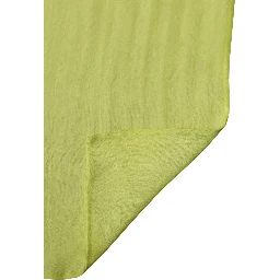 Yellow Green Silk Sash Foulard Stole 292cm x 19cm Scarf