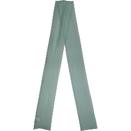 Teal Silk Sash Wrap Foulard Stole 292cm x 19cm Scarf