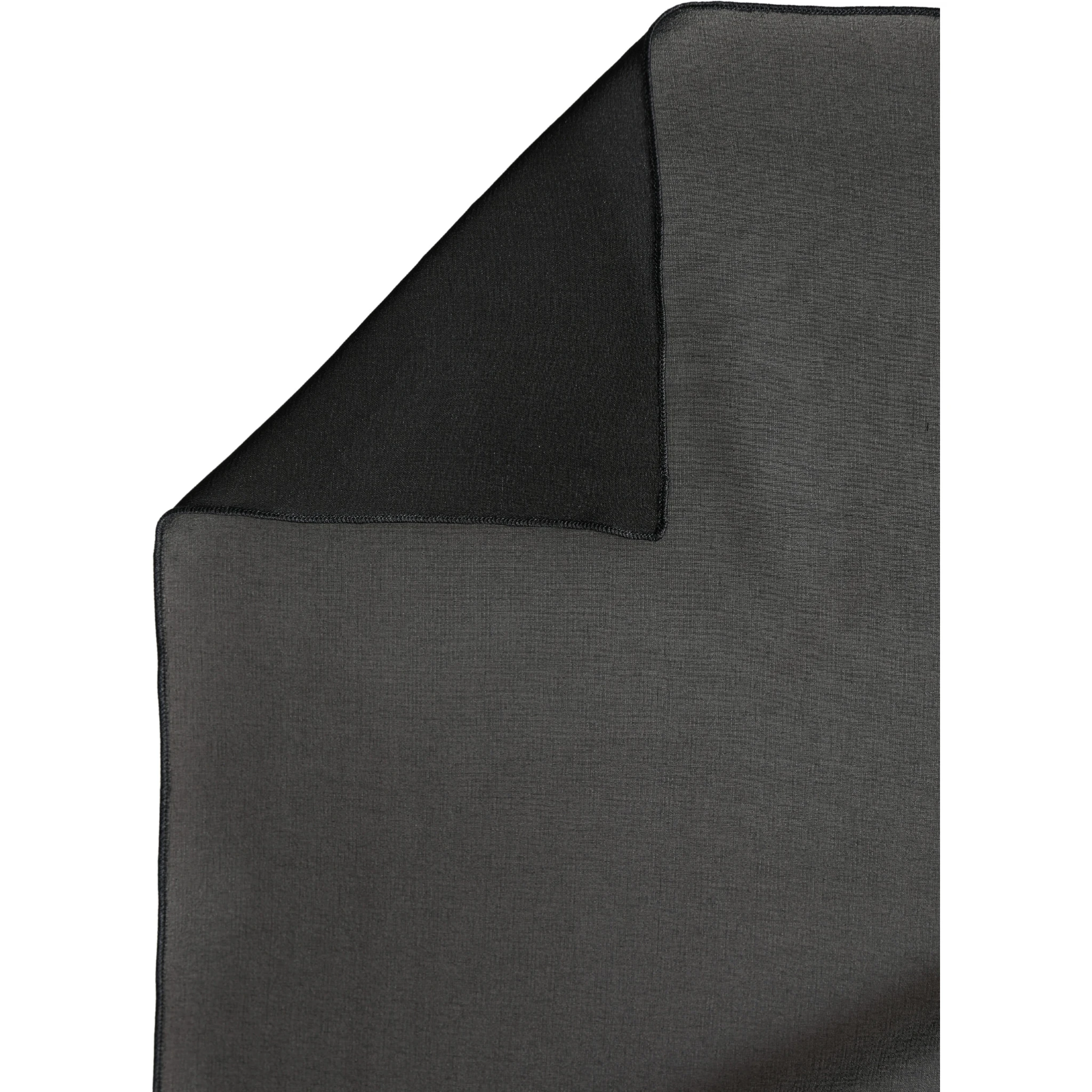 Black Silk Neck Wrap Shawl Stole 200cm x 64cm  Scarf