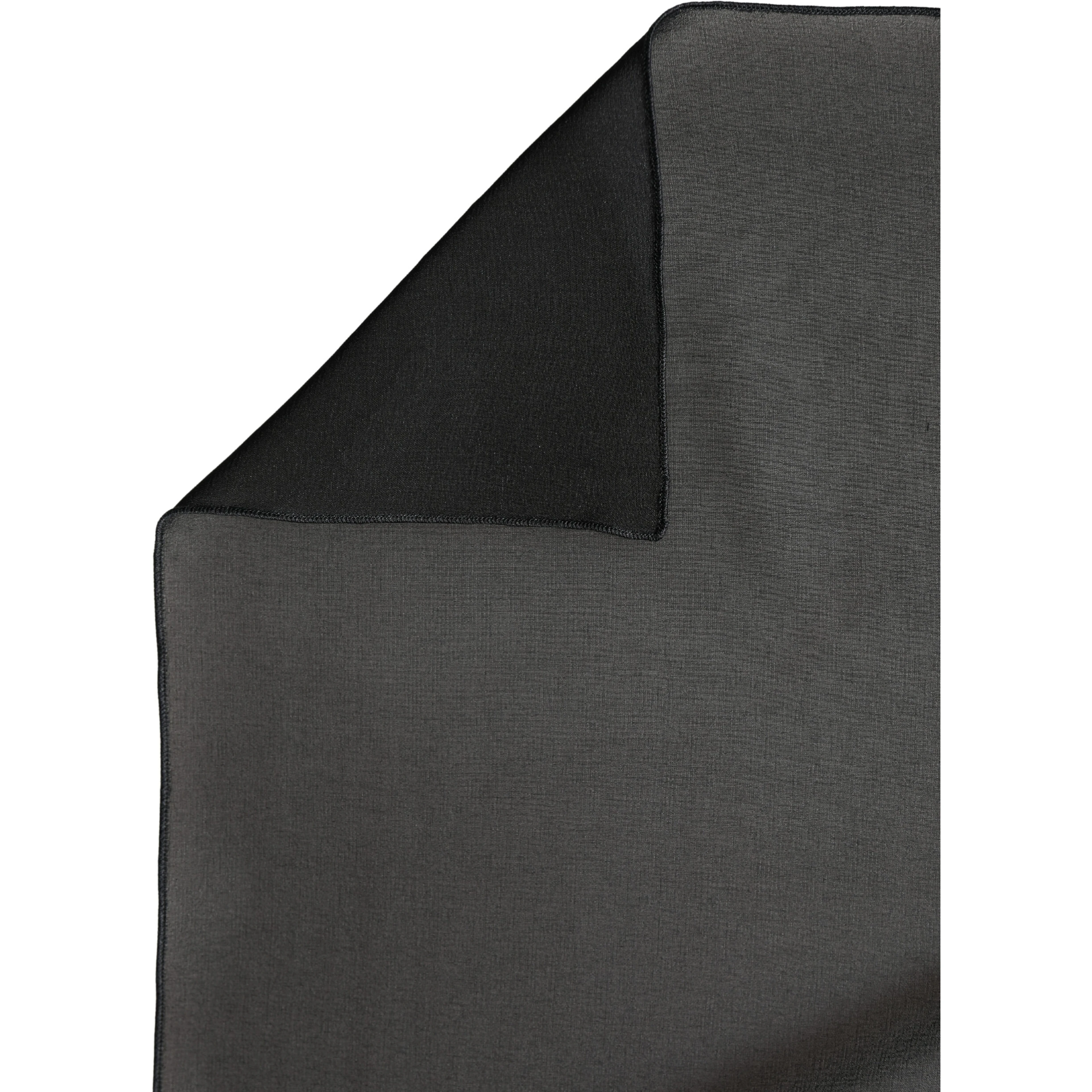 Black Silk Neck Wrap Shawl Stole 200cm x 64cm Scarf