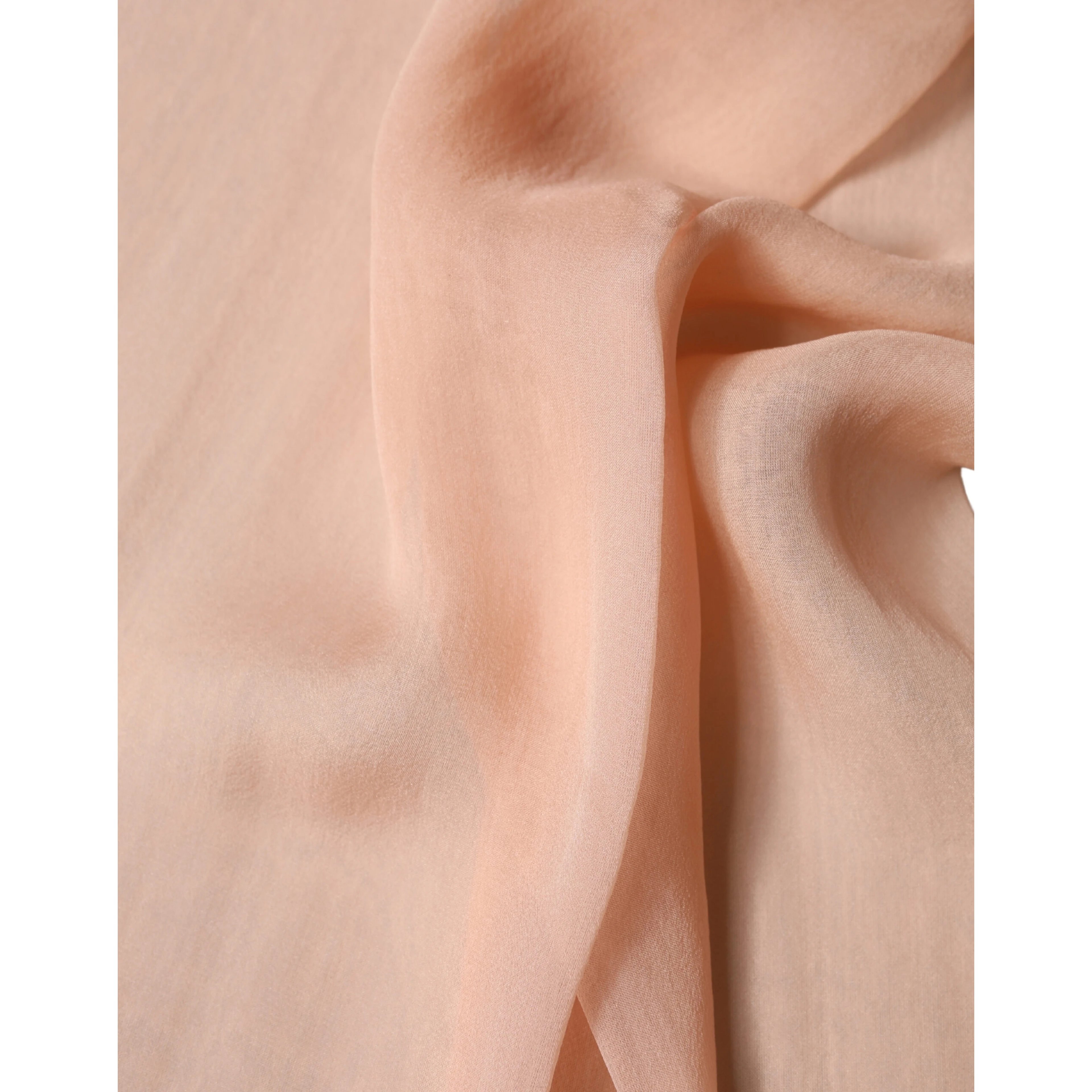 Light Pink Silk Sash Wrap Foulard 291cm x 19cm Scarf