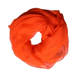 Bright Red Silk Wrap Shawl Foulard 132cm x 98cm Scarf