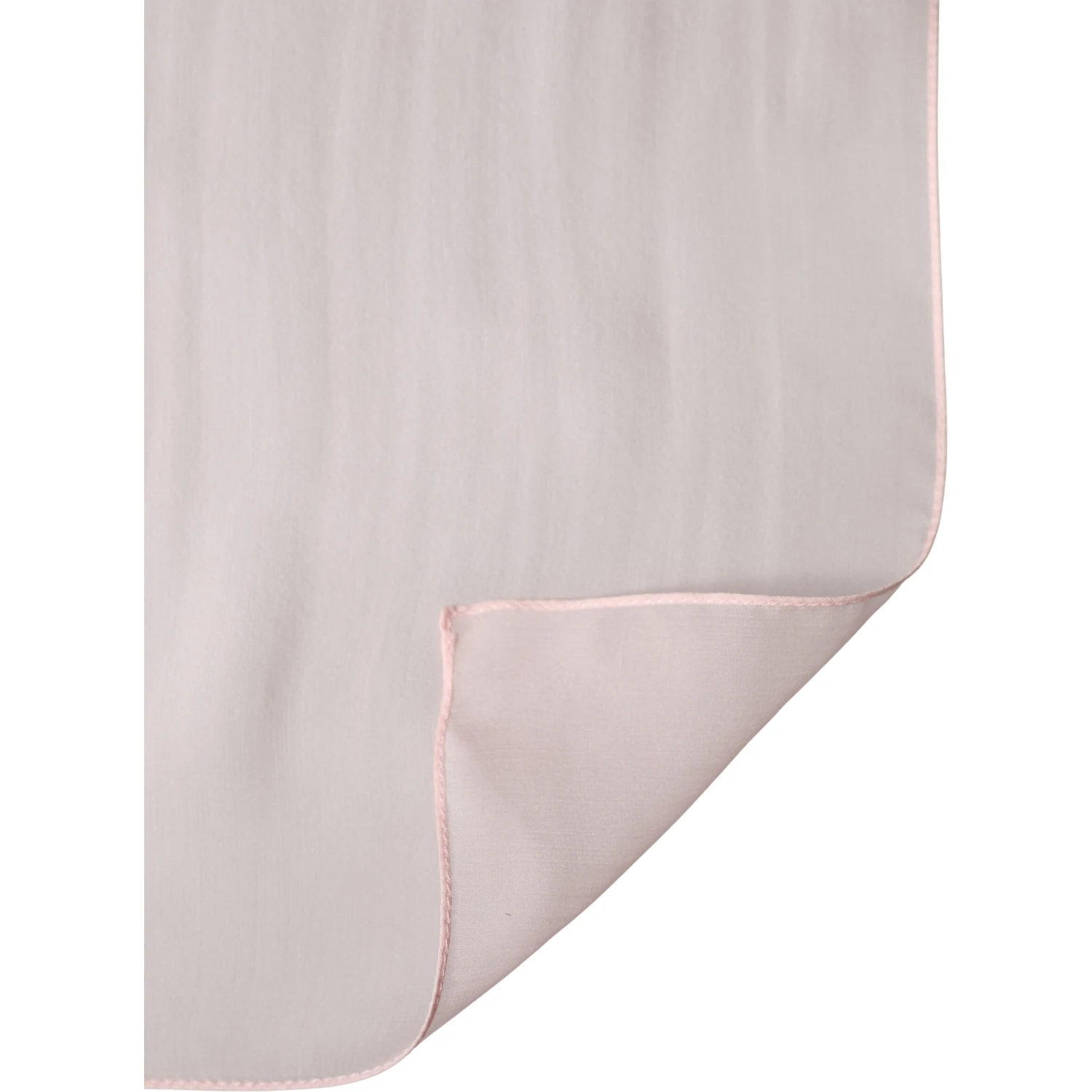 Light Pink Silk Neck Wrap Foulard 91.5cm x 88cm Scarf