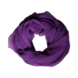 Purple Silk Neck Wrap Shawl Stole 200cm x 134cm Scarf