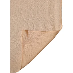 Beige Silk Sash Wrap Foulard Stole 292cm x 19cm Scarf
