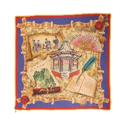 Multicolor Italy China Shawl Wrap 140cm x 130cm  Scarf