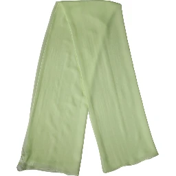 Light Green Silk Neck Wrap Stole 200cm x 134cm Scarf