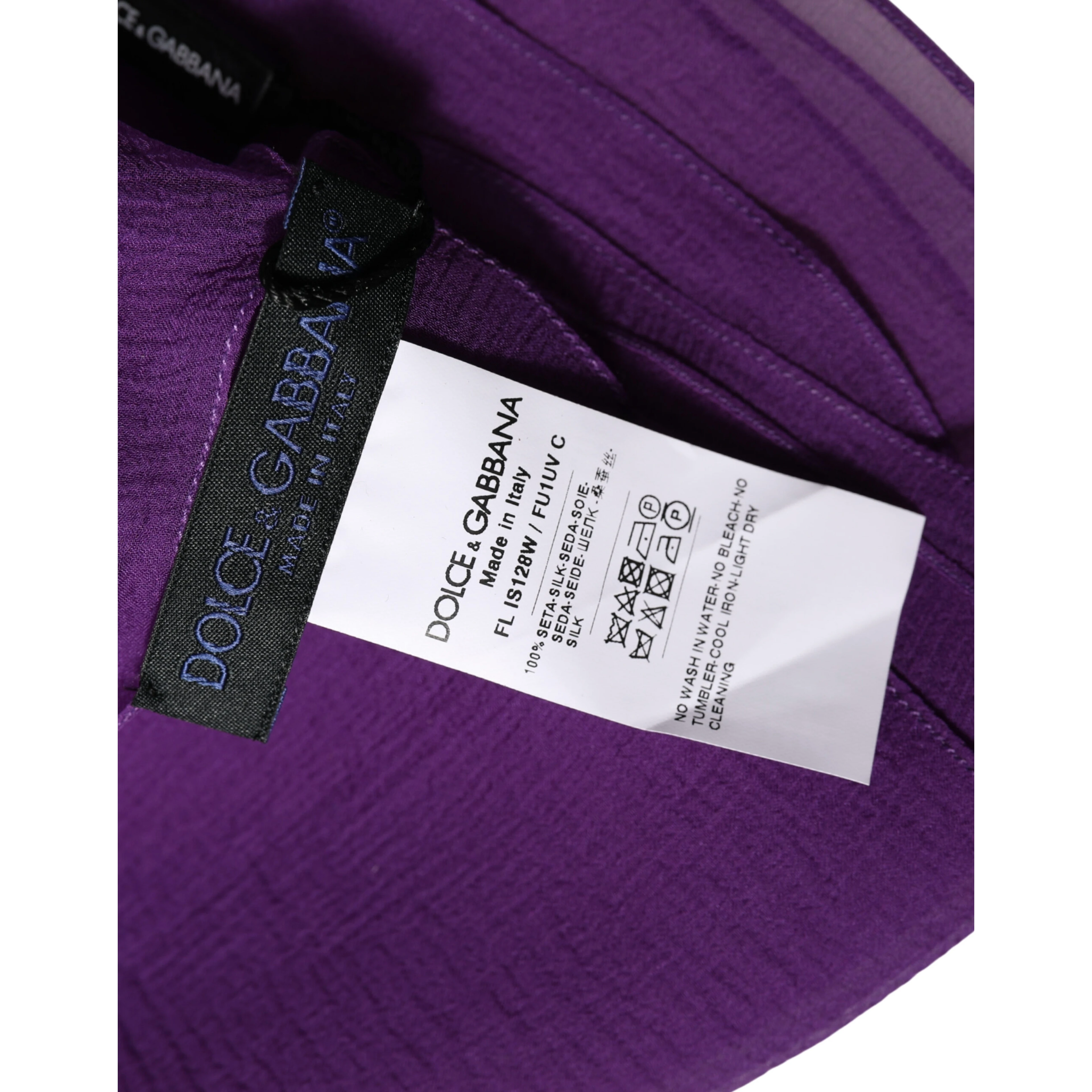 Purple Silk Neck Wrap Shawl Stole 200cm x 134cm Scarf