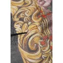 Multicolor Floral Cashmere Square Stole 134cmx134cm Scarf
