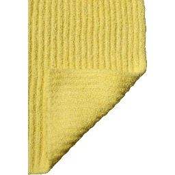Yellow Cotton Knitted Neck Foulard 270cm x 31cm  Men Scarf