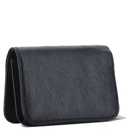 Black Lamb Leather Cardholder