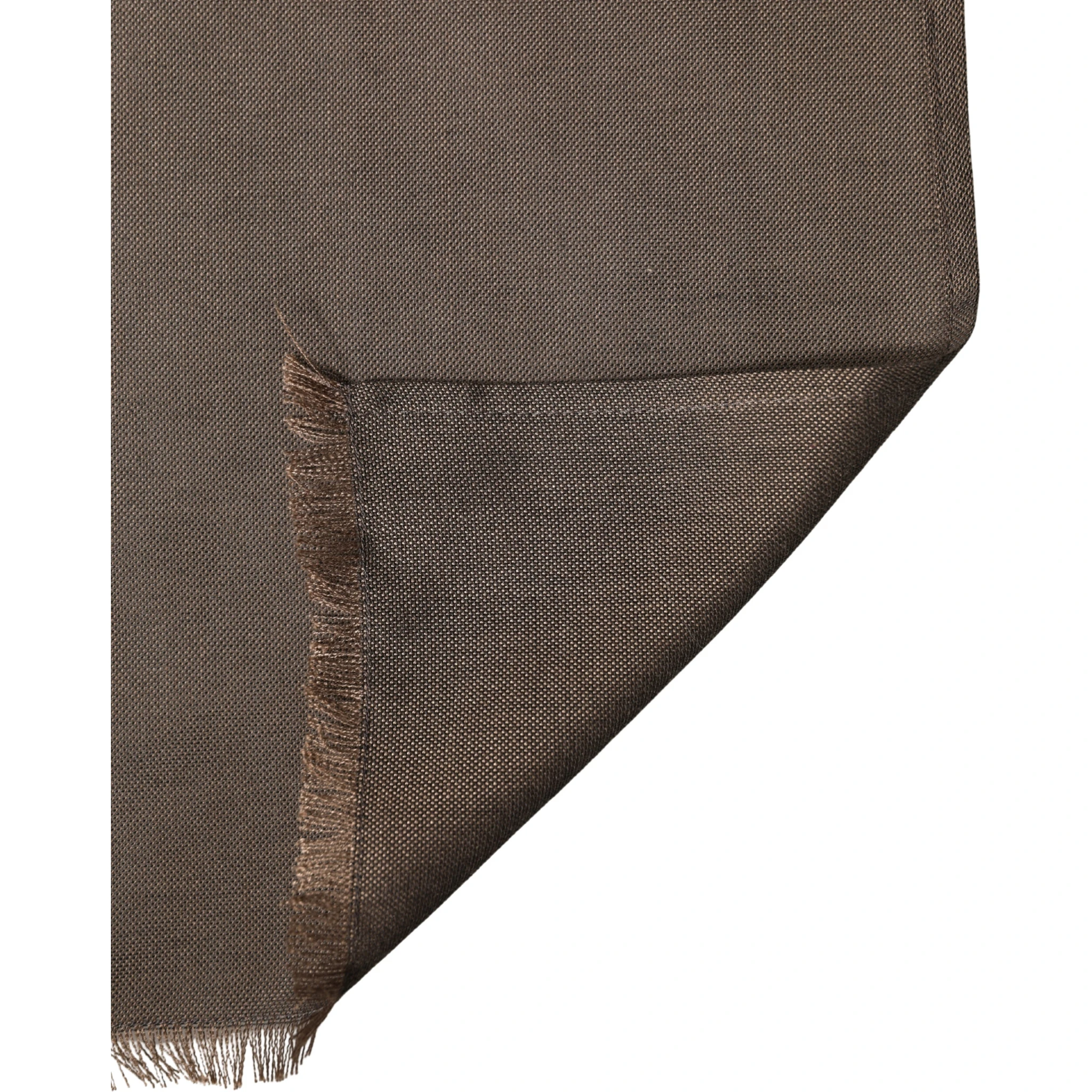 Brown Polyester Neck Warmer Shawl 185cm x 165cm  Men Scarf