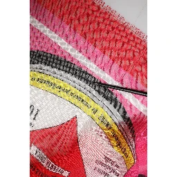 Pink DG Amore Print Neck Square Shawl 140cm x 135cm  Scarf