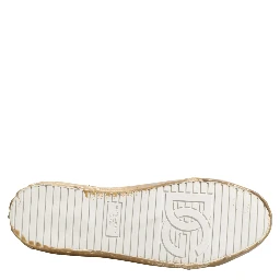 White Leather Paint Effect Low Top Sneakers  Shoes