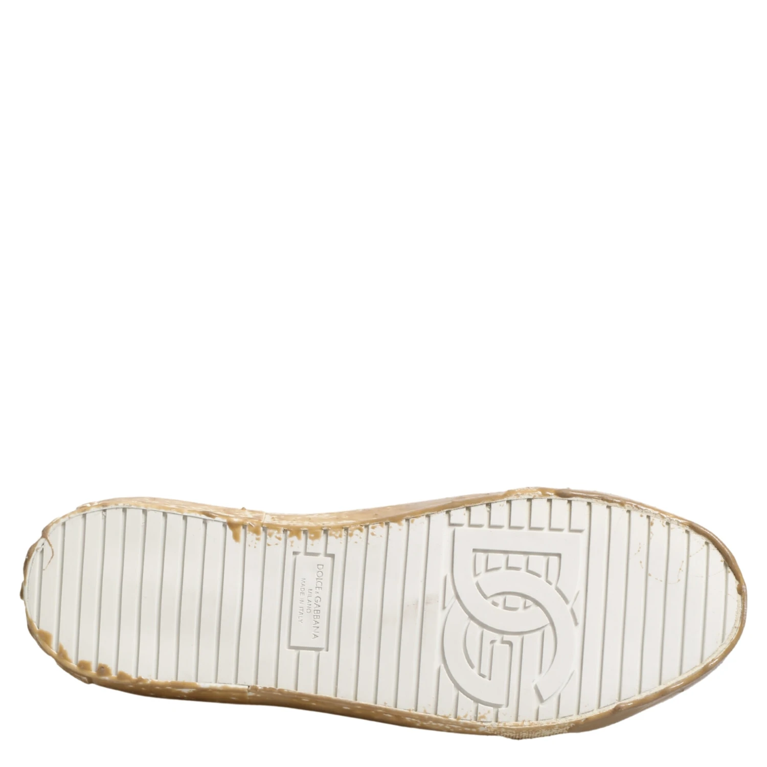 White Leather Paint Effect Low Top Sneakers  Shoes