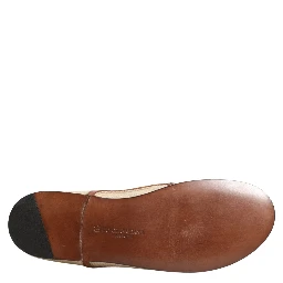 Beige Canvas Lace-Up Men Dress Derby Shoes