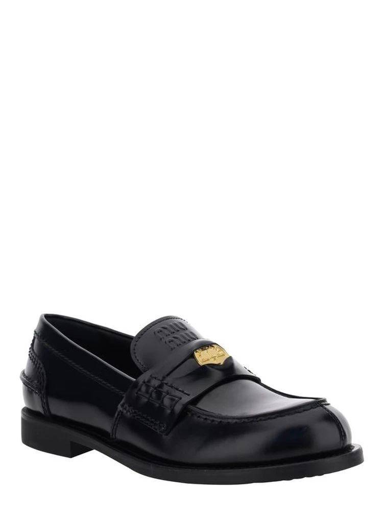 Black Rubber Slip-On Loafers alternative