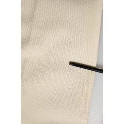 Ivory Wool Mid Waist Cropped Trouser Pants