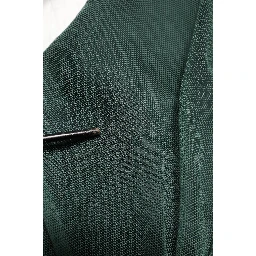 Green Ruched Mesh Sheer Sleeves Midi Dress