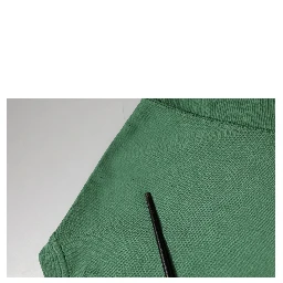LightGreen Cotton Crewneck Short Sleeve T-Shirt