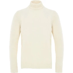 White Wool Turtleneck
