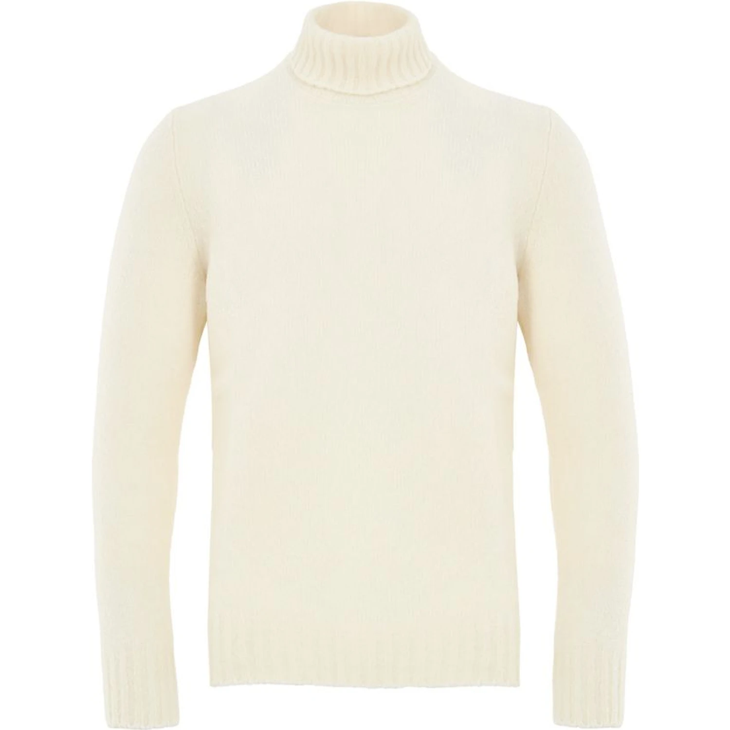 White Wool Turtleneck