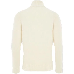 White Wool Turtleneck