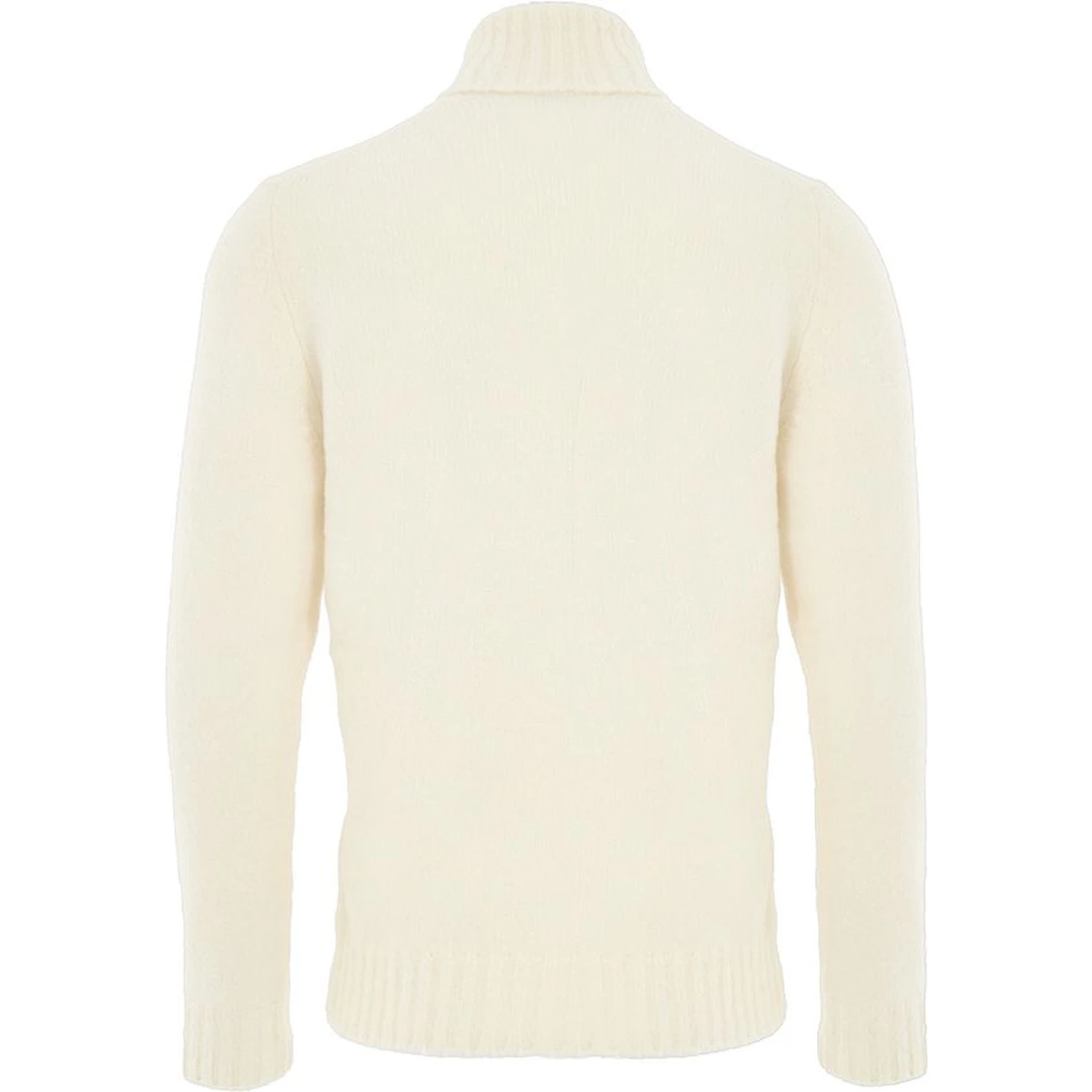 White Wool Turtleneck