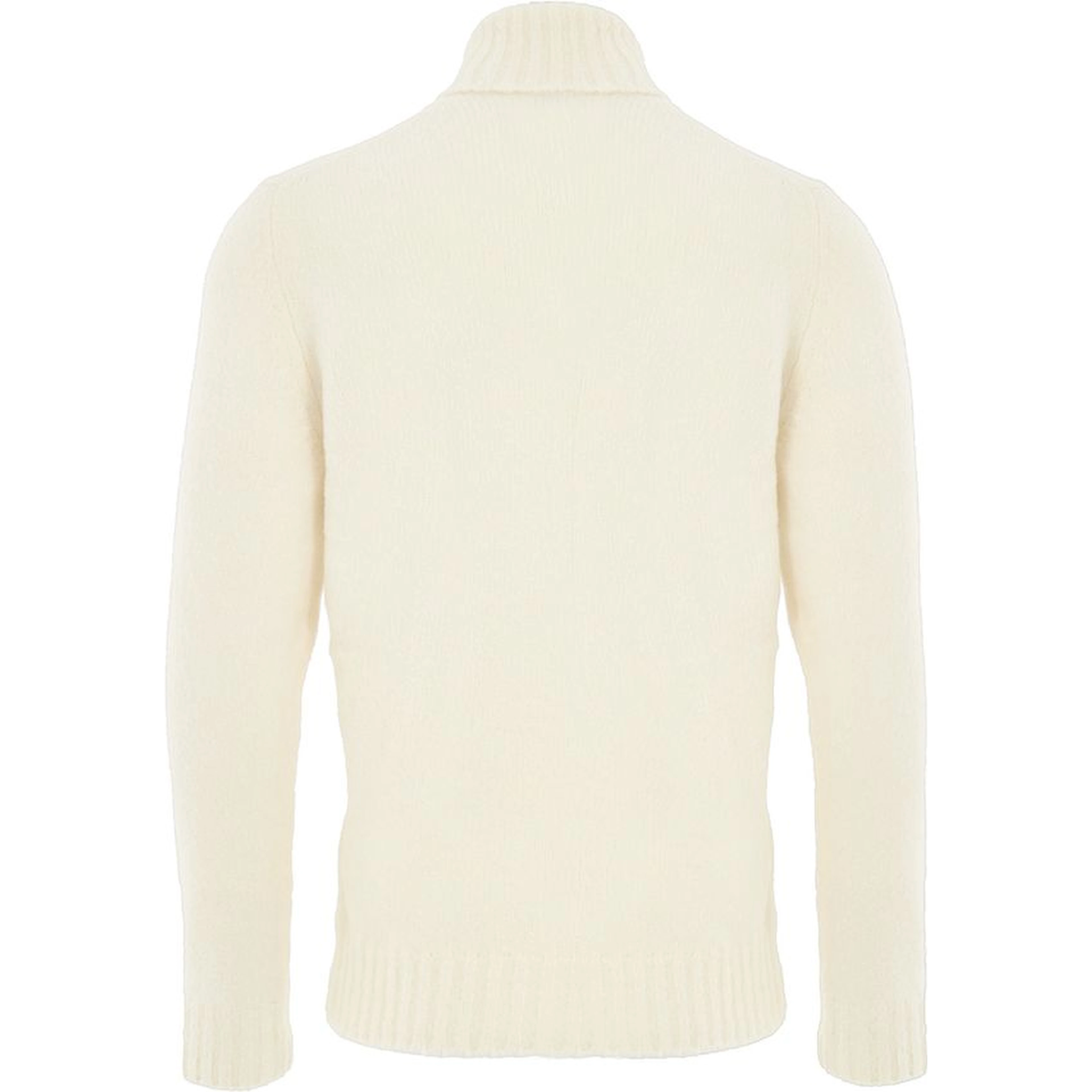 White Wool Turtleneck