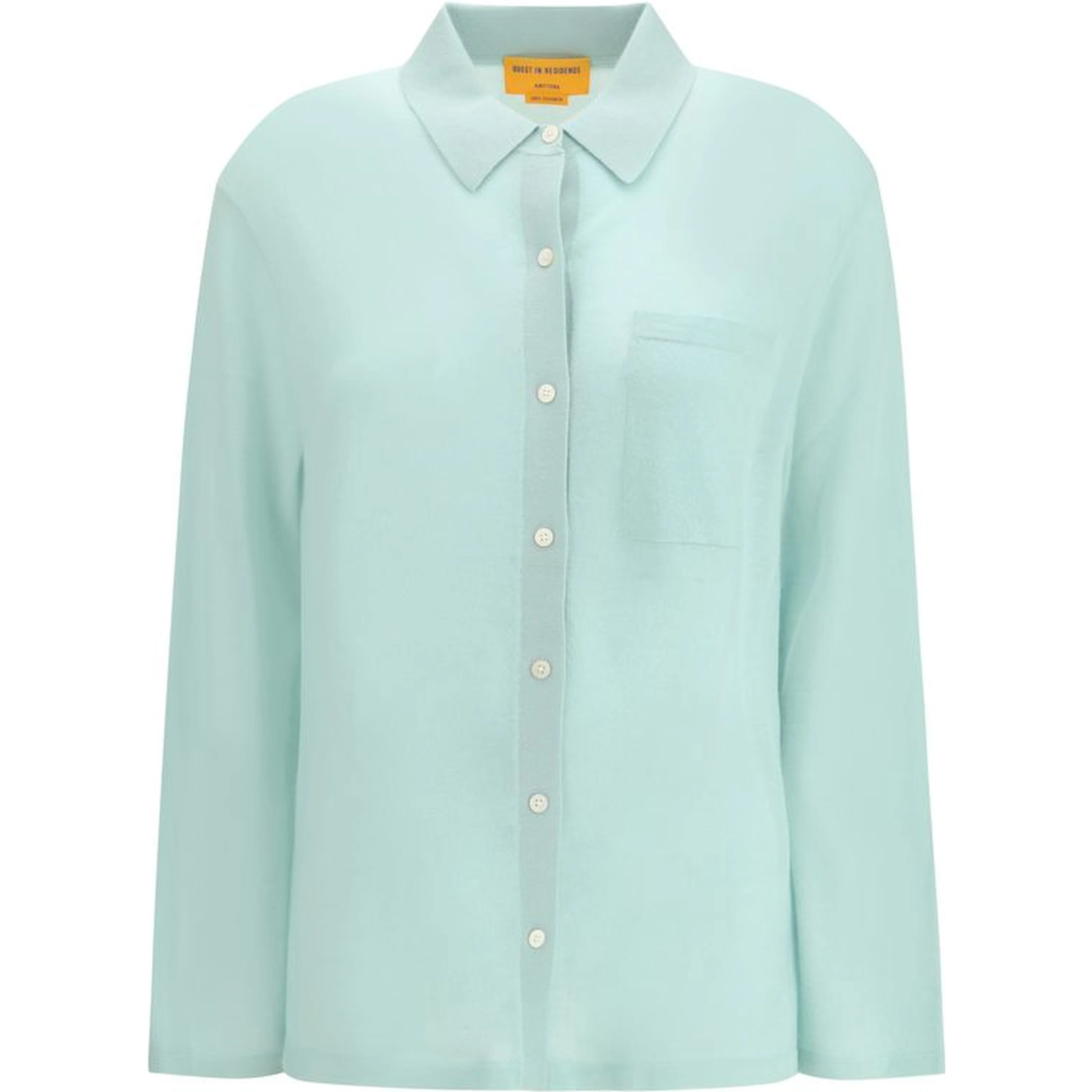 Blue Cashmere Dress Shirt