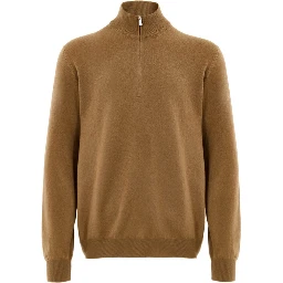 Brown Wool Turtleneck
