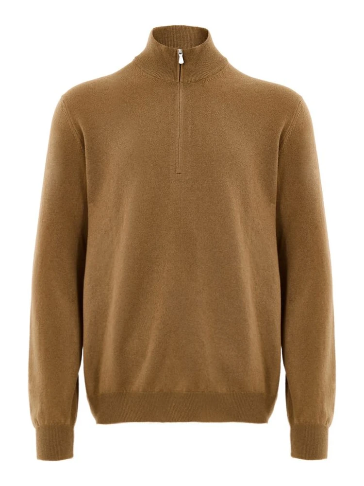 Brown Wool Turtleneck