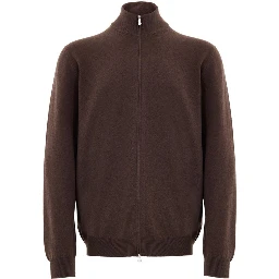 Brown Wool Cardigan