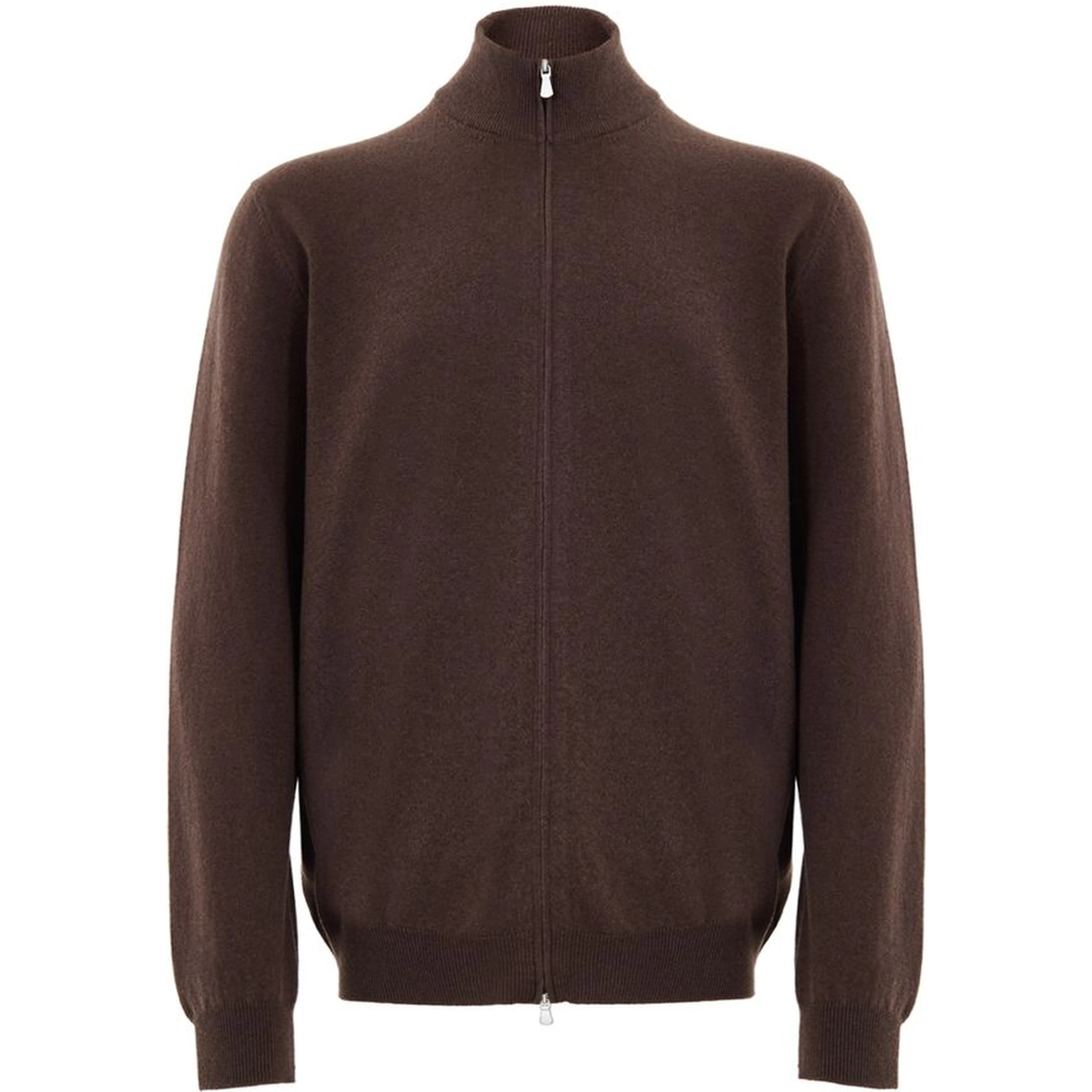 Brown Wool Cardigan