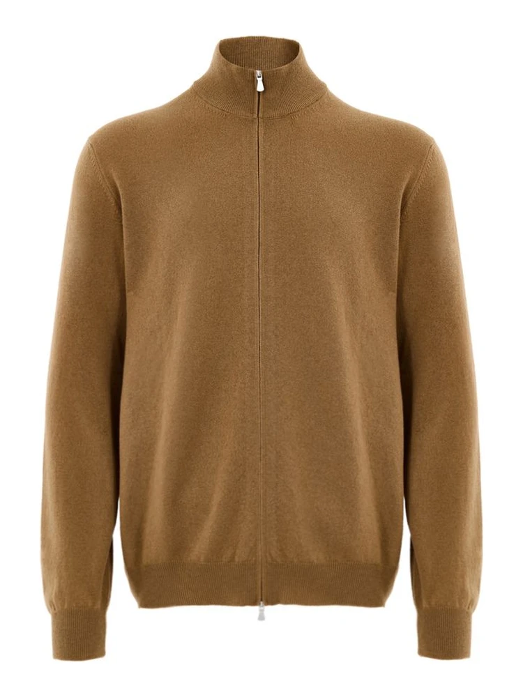 Brown Wool Turtleneck