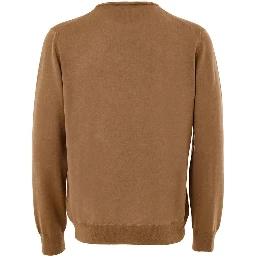 Brown Wool Sweatshirt