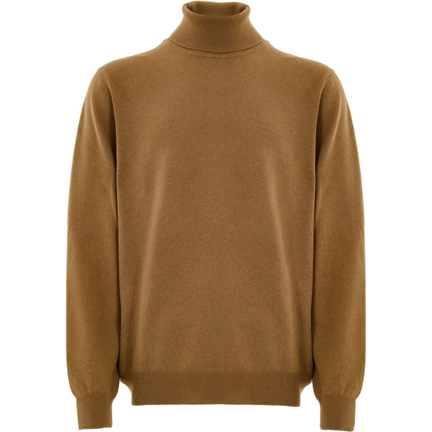 Brown Wool Turtleneck
