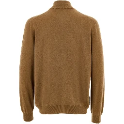 Brown Wool Turtleneck