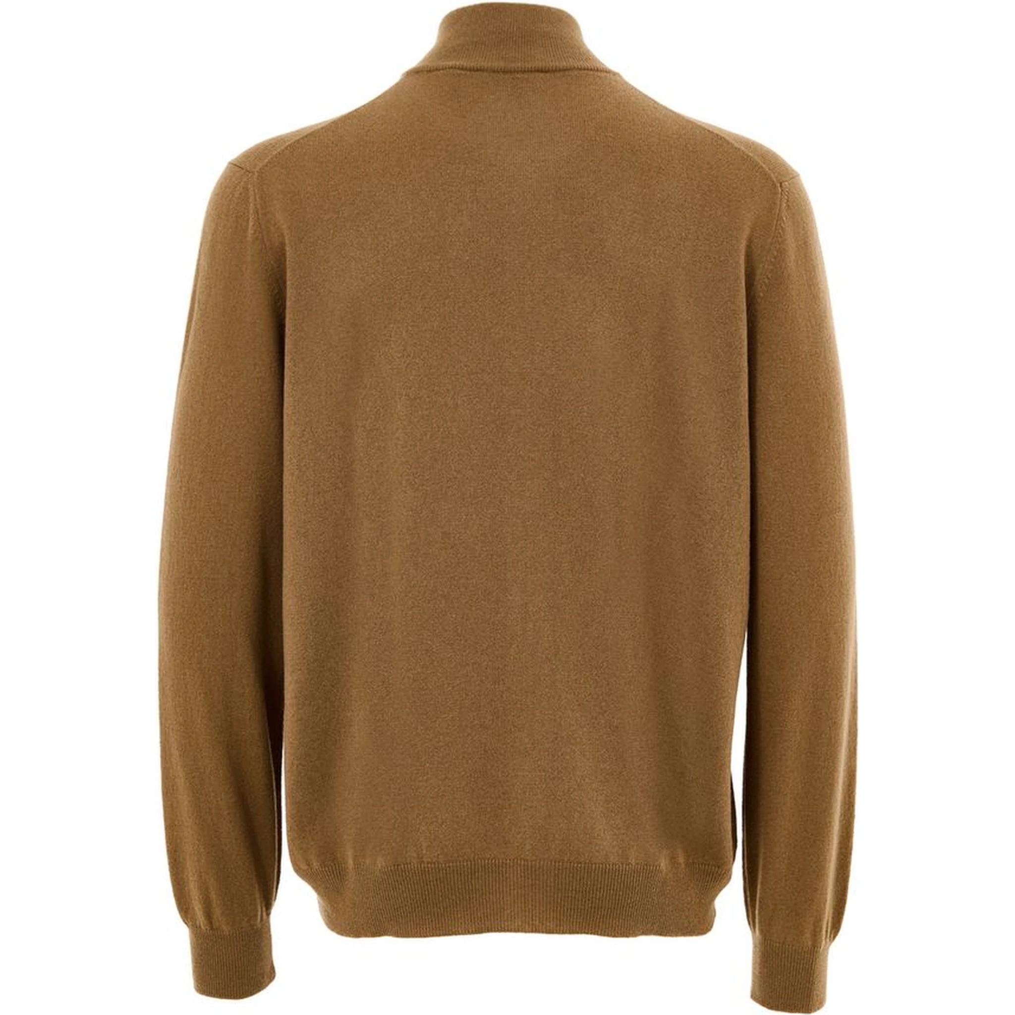 Brown Wool Turtleneck
