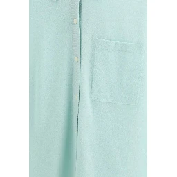 Blue Cashmere Dress Shirt