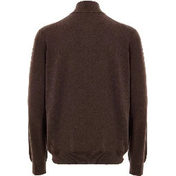 Brown Wool Cardigan