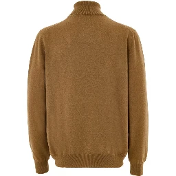Brown Wool Turtleneck