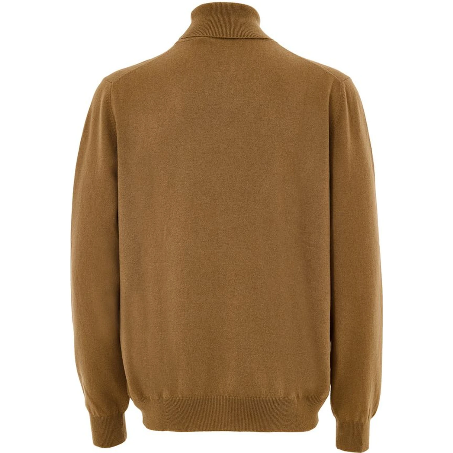 Brown Wool Turtleneck