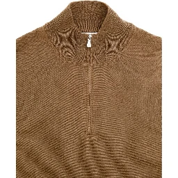 Brown Wool Turtleneck